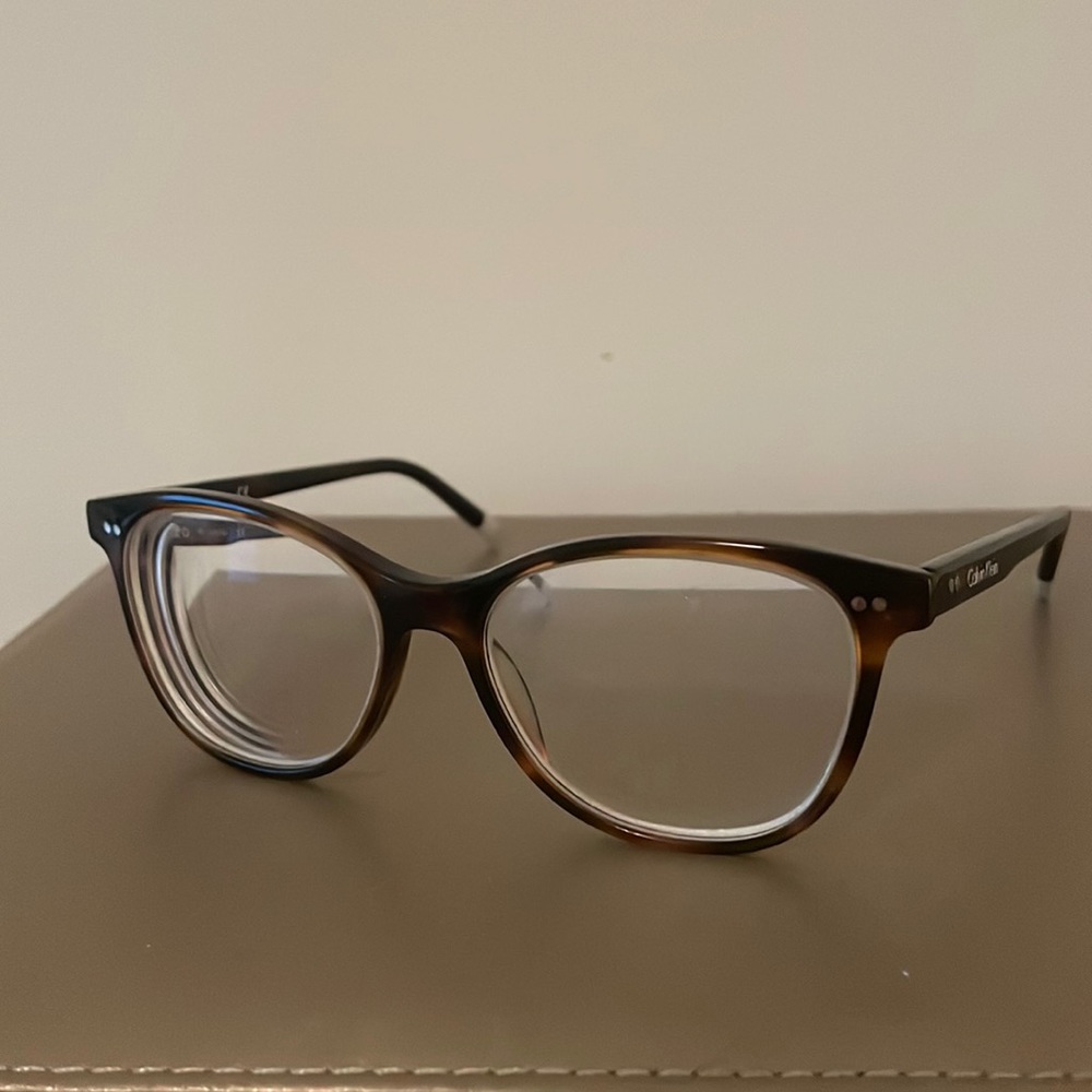 Calvin Klein Tortoise Brown Glasses Frames